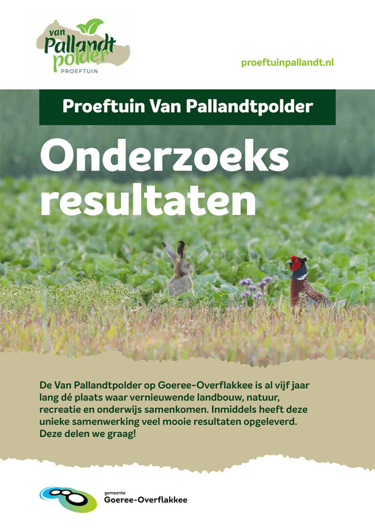 Brochure Van Pallantpolder resultaten 2025